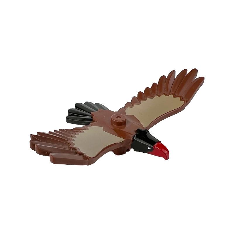 Niedliche Tiere, Vögel, Adler, Falke, Geier, Phönix, Chamäleon – Figuren, MOC-Bausteine, Spielzeug für Kinder, Geschenke, DIY-Spielzeug, Tierteile