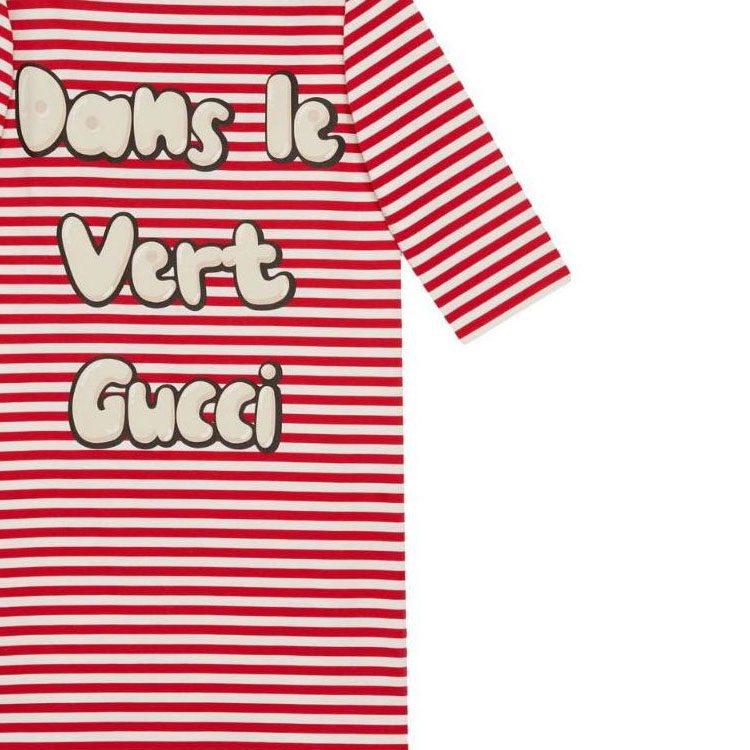 Gucci SS23 Long Sleeved Dress Women's Red 727980-XJE7O-6176