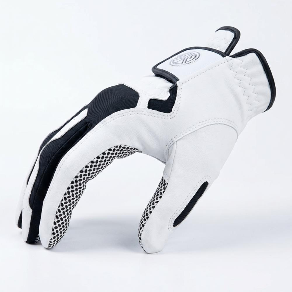 Breathable Design Golf Glove Microfiber Fabric Golf Sports Gloves Men s Golf Gloves Golf Swing белый