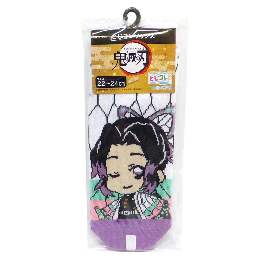 

Носки Demon Kimetsu no Yaiba Tojikore Убийца Синобу Кочо