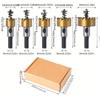 High Speed Steel Core Drill Bit Set Wear-resistant Hole Opener Cutter  Stainless Steel