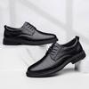 Classic Men Leather Oxford Shoes Fashion Brand Casual Shoe All-match Derby Shoes Outdoor Formal Dress Business Footwear Sneakers
