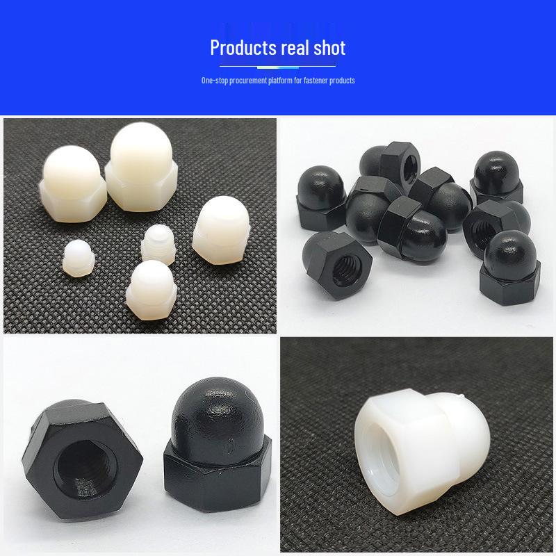 Nylon Decorative Round Head Cap Nut M3-M20 In Stock
