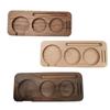 51/58mm Tamping Station Holder Wooden Espresso Tamper Mat Stand Coffee Tamping Station  Home