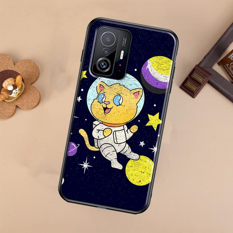 Cats In Space Case For Xiaomi POCO X7 X6 Pro X3 X5 M6 F3 F5 F6 Pro 11T 12T 13T 14T Pro 13 14 Ultra Cover