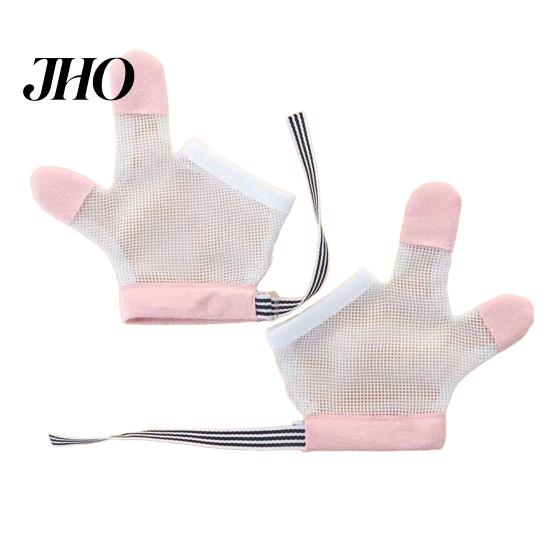 Nail Protection Thumb Gloves Sucking Guard Breathable Anti Finger to Easy To Clean Stop Biting Thumbs Fingers for Baby Comfortable Fabric Anti-finger