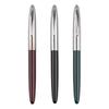 Lanxivi 3-Piece Genuine Hero 329 Fountain Pen with Fine Nib, Gold Arrow Pattern, and Stainless Steel Cap