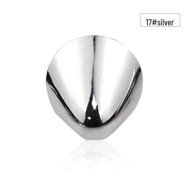 Women's Pointed Toe High Heel Protector - Leather Anti-Kick Decorative Cover with Metal Cap for Shoe Protection.