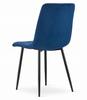 TURIN chair - navy blue velvet x 4