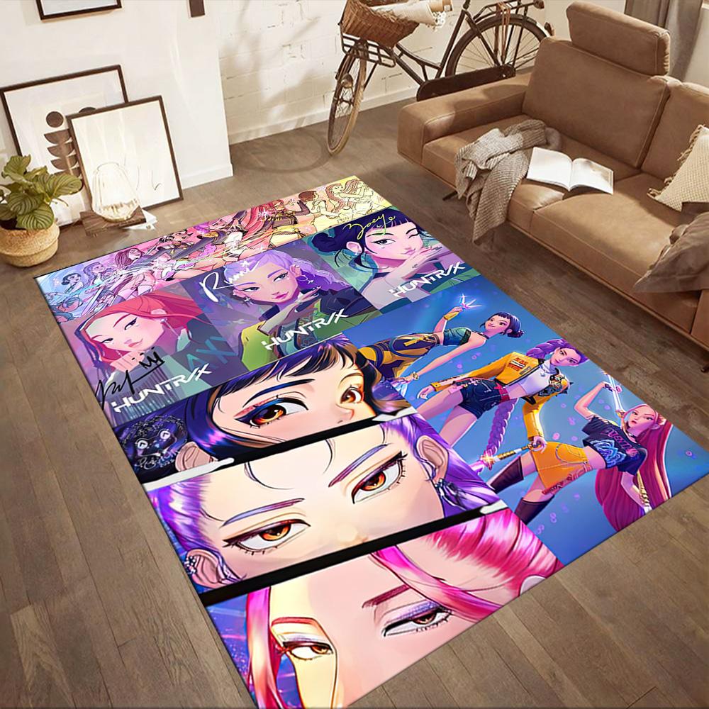 Future Huntrx Legends Square rugs are a great choice for living rooms, bedrooms, home décor, and as gifts.