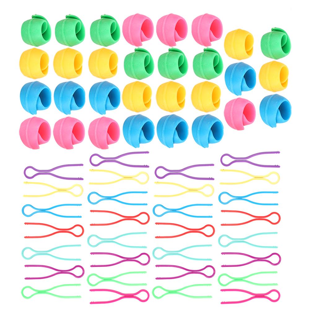 60Pcs Bobbin Thread Holder Spool Huggers Clips Organizing Clamps Sewing Accessories