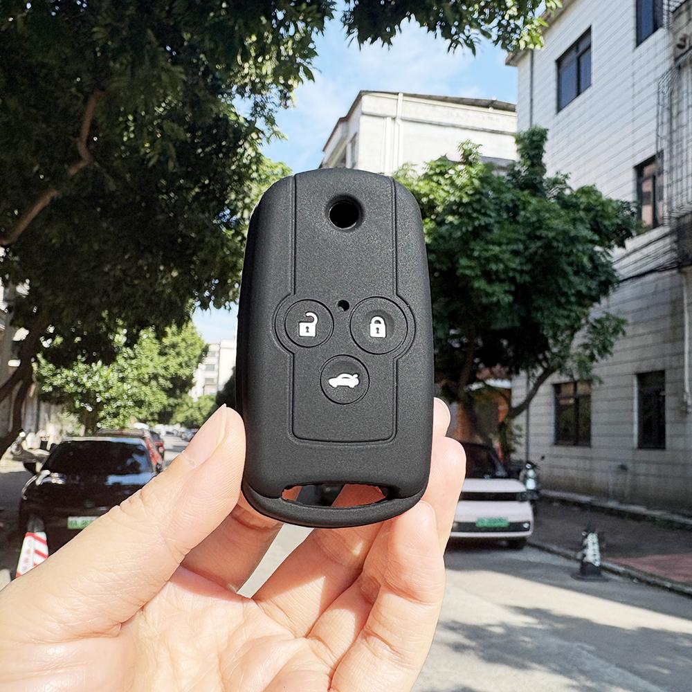 

Soft Key Case For Honda Accord 8 Icon Civic Ix G9 Crz Fit City Odyssey Auto Accessories Key Holder Car Key Caps