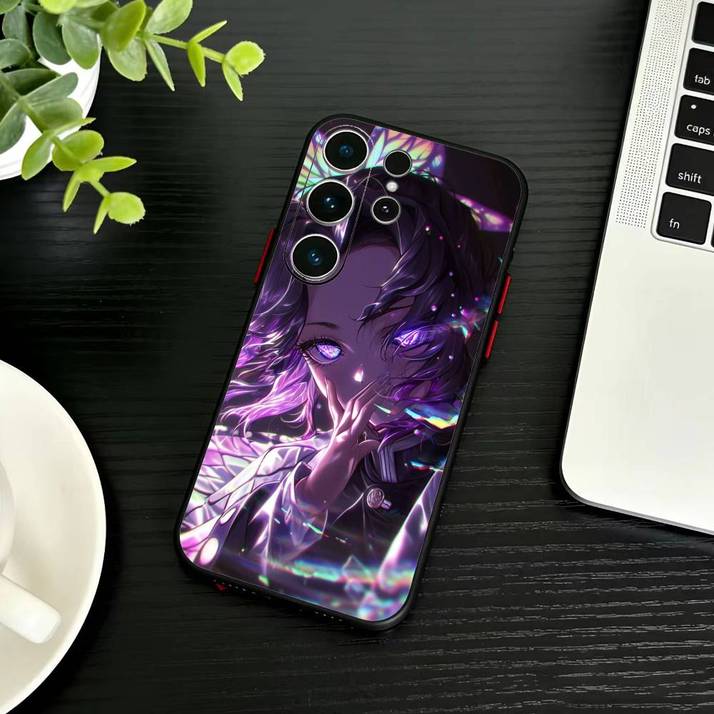 Oshi No Ko A-Anime Cute Phone Case For Samsung S26,S25,S24,S23,S22,S21,S20,S30,Ultra,Plus,Fe,Note,5G Black Cover
