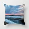 Luxury Home Decor Pillow Cover Car Living Room Sofa Cushion Cover Sunset Dusk Scenery Pattern Cushion Cover