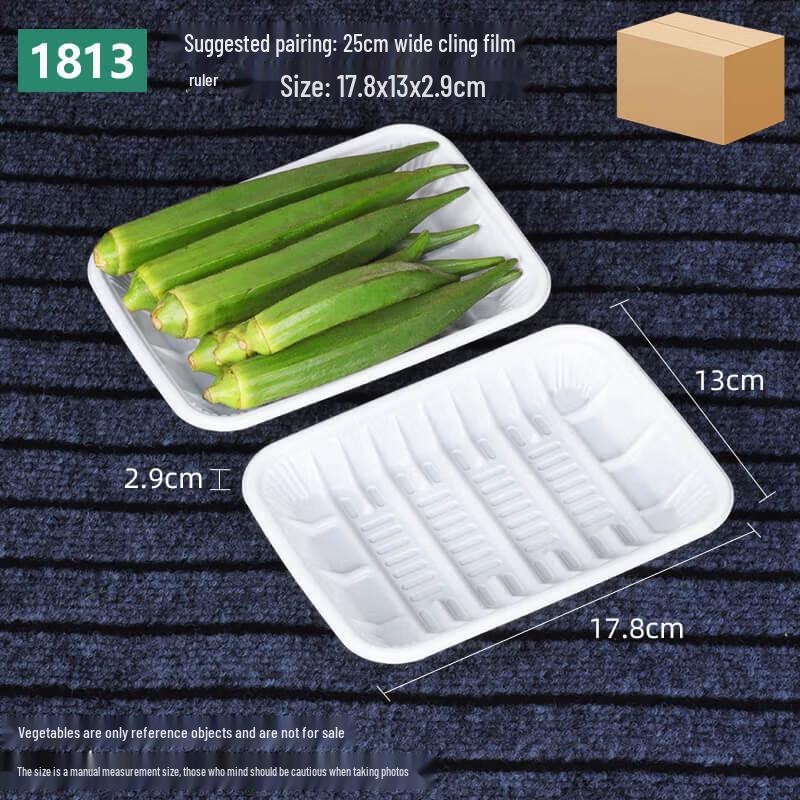 Wuhe Rectangular Plastic Food Packaging Trays
