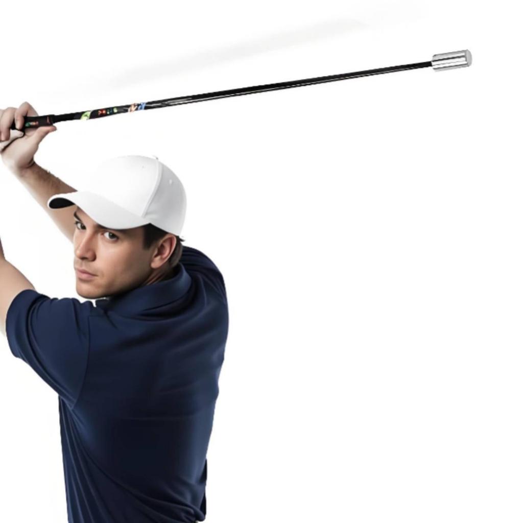 Golf Swing Coach Muscle Memory Stick Portable for Practice Range