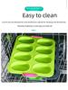 Oval 8-Grid Non-Stick Silicone Cake Mold for Home Baking
