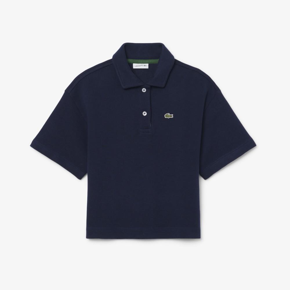 [lacoste] Kids Loose Fit Short Sleeve Polo Shirt PJ0977-56G166