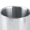 Portable Stainless Steel Double Wall Mug Anti‑scald Coffee Tea Milk Cup with lid for Home Office Travel(220ML )