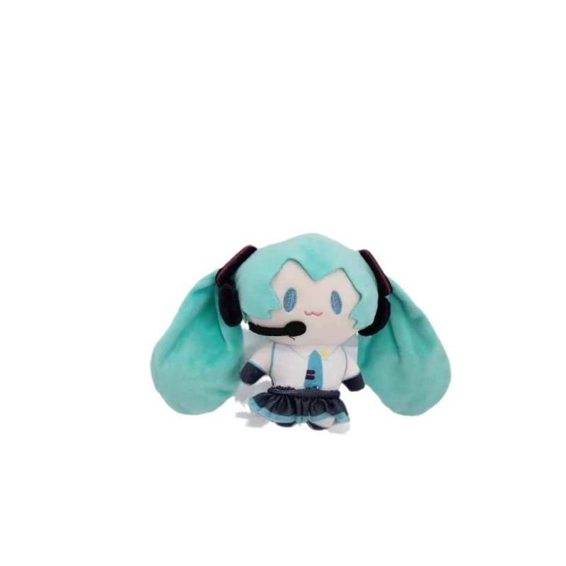 Hatsune Miku Plüsch Schlüsselanhänger Niedlicher Cartoon Tasche Anhänger Für Sammler