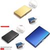 Rfid Metal Card Holder For Men And Women With Antitheft Shielding And Magnetic Blocker For Daily Use