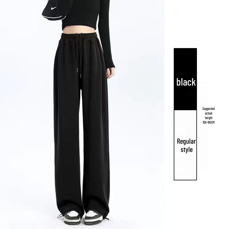 Women s High Waist Polka Dot Wide Leg Pants - Casual Slimming, Autumn/Winter 2026 S (Recommended 80-95 lbs)
