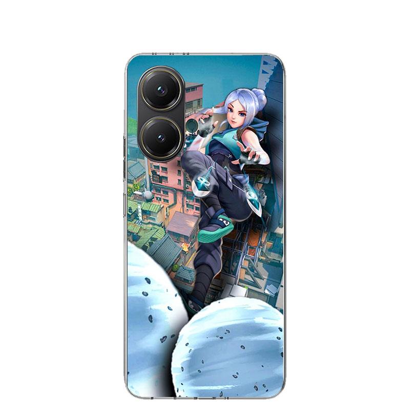 Valorant Jett Case Phone Cover for Xiaomi Poco X3 Nfc X5 X6 X7 X4 Gt F7 Ultra F6 F5 Pro F4 F3 M5S M4 M6 M3 Trend Fundas