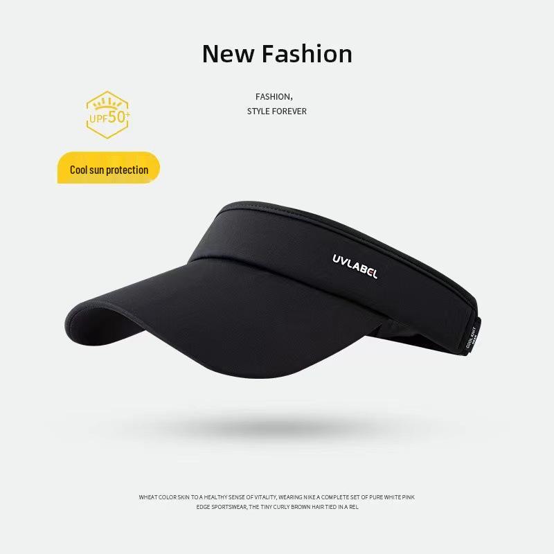 

Men s Breathable Ice Silk Sun Hat - Topless Duckbill Design for Running and Outdoor Sports One Size