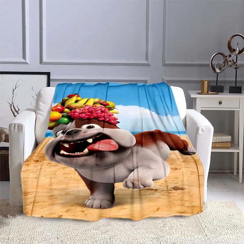 6 Größen Papagei Rio Bedruckte Decke Kinder Erwachsenendecke Weiche und Warme Bettwäsche für Bett Sofa Outdoor Reise Überwurfdecke