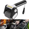 Bürstenloser Elektrischer Grillreiniger mit Integrierten LED-Leuchten Kabelloser Wiederaufladbarer BBQ-Bürstenreiniger für Küchengrill Camping