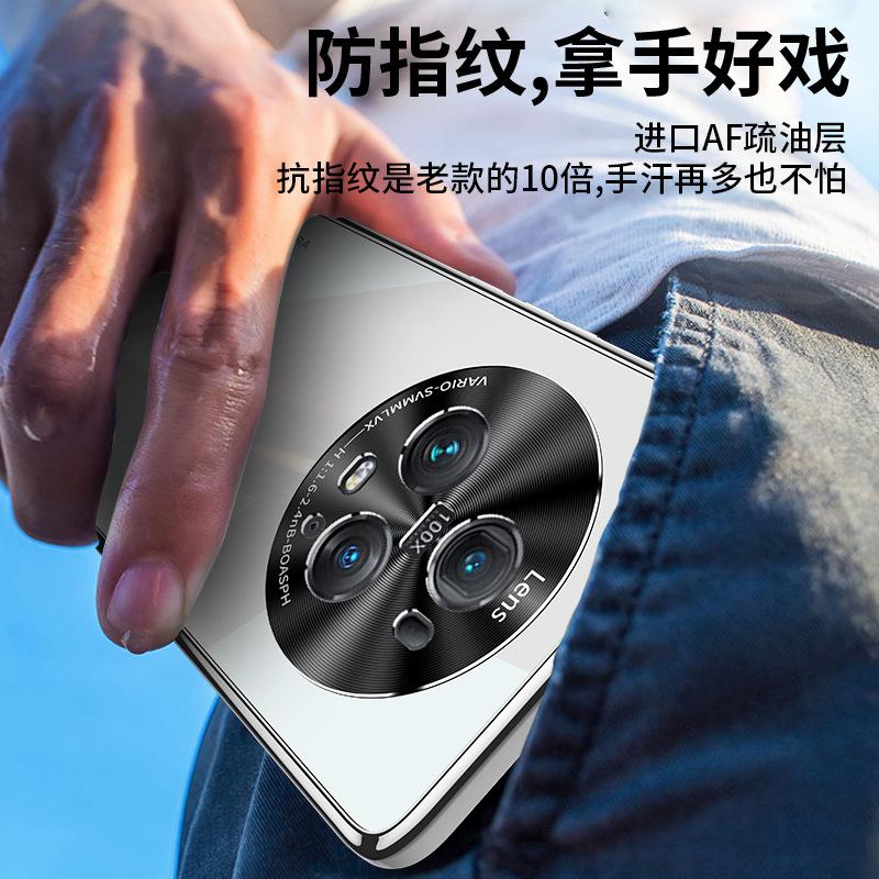 Applicable to Honor magic1 mobile phone case Huawei magic1pro new electroplated glass all-inclusive anti-drop magic case