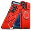 Armor Magnetic Holder Case for Motorola Moto G Play 5G G5G GStylus 5G GPower 5G 2024 Slide Camera Protection Shockproof Cover