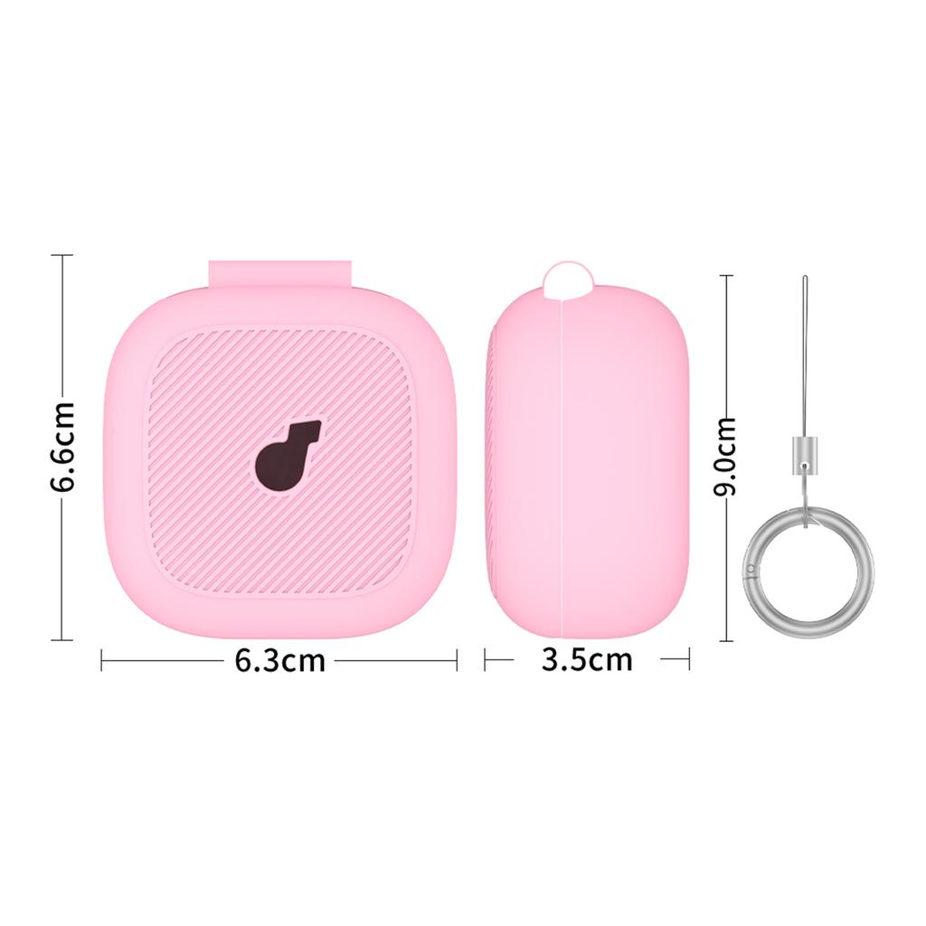 Protective Cover Soft Flexible Scratch Resistant Wireless Earbuds Protective Shell with Carabiner for Anker Soundcore P31i