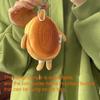 Bread Expression Coin Purse Toast Halter Small Bag Card Bag Plush Wallet  Gift