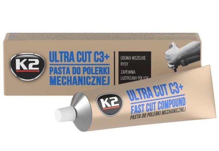 K2 Pasta Polerska + Zestaw Gąbek Do Polerowania Lakieru Usuwania Na Rysy