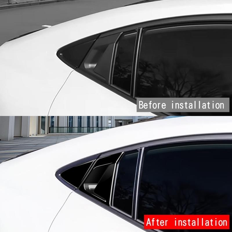 For Toyota Prius 60 Series ABS carbon fiber Car Door Pull Door knob Catch Door Handle Bowl Cap Decoration Cover Accsesories