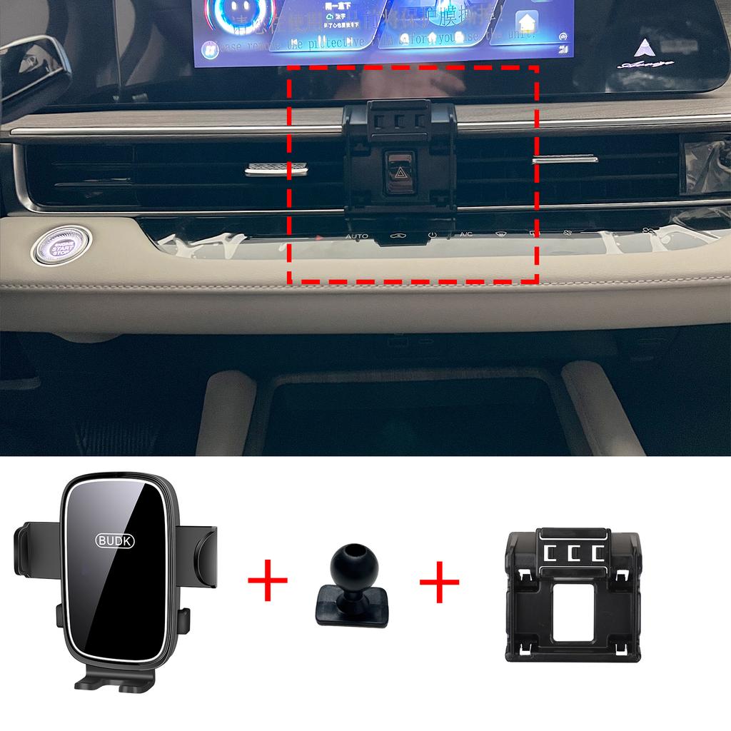 Car Mobile Phone Holder for Chery Arrizo 8 2025 2025 2025 2025 GPS Bracket Navigation Stand Auto Accessories