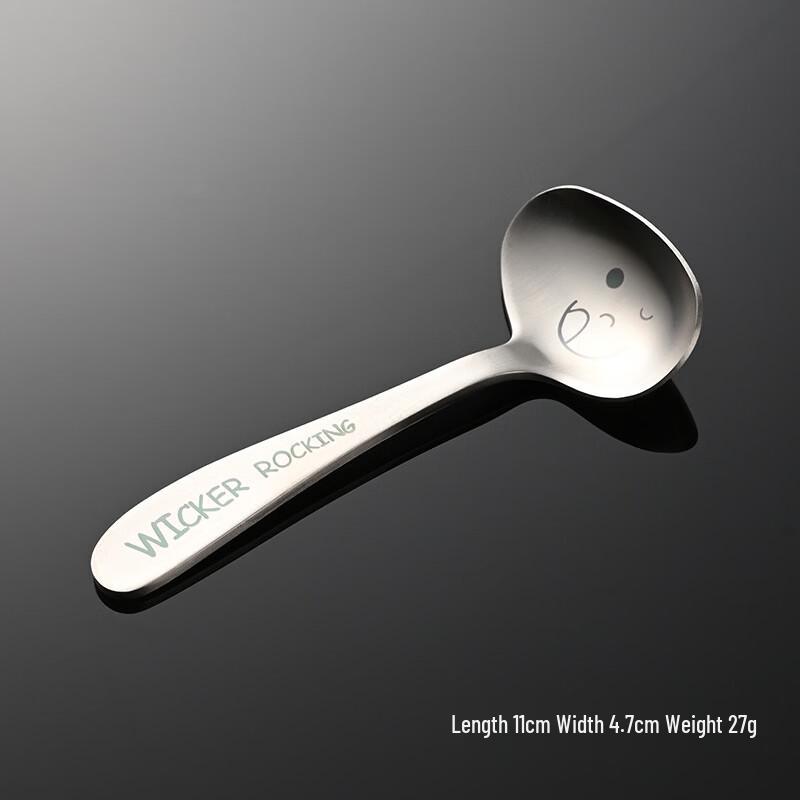 Qianxing 304 Stainless Steel Portable Baby Feeding Spoons