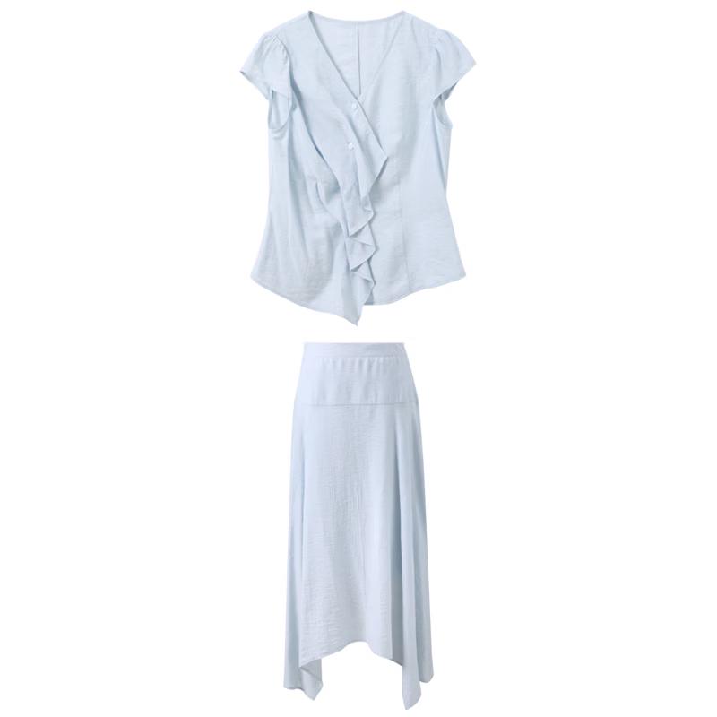 Women s Two-Piece Skirt Set L