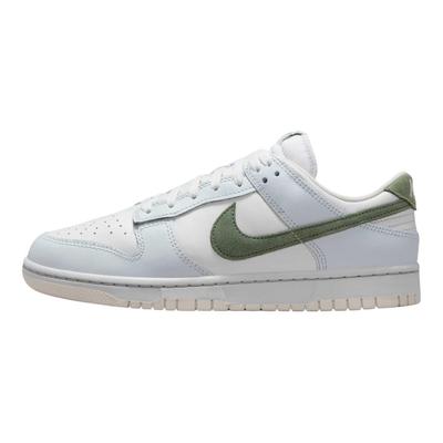 Dunk Abriebfeste Low-Top Skateboard Schuhe Unisex Silber Weiß IM3371-030