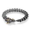 Punk Men's Accessories Fashion Hip Hop Titanium Steel Men's Bracelet Stainless Steel Vintage Dragon Bracelet