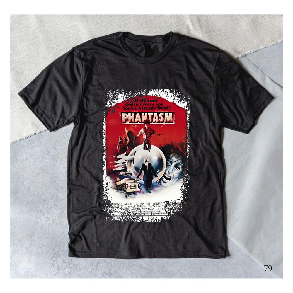 Phantasm Movie Poster Inspired Horror Graphic T-Shirt Black S-5XL Unisex T-Shirt L