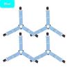 4 Pcs/set Elastic Bed Clips Sheet Belt Fastener Adjustable Bed Sheet Grippers Mattress Cover Non-slip Clip Blankets Holder