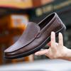 Atmungsaktive Sommer Business Loafer Schuhe Herren Bequeme Designer Echtleder Flats Herrenschuhe Casual Soft Slip On Loafer