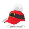 Santa Baseball Caps Red Holiday Festive Headwear Christmas Trucker Hat for Men Women Adults Him Her Friends Family