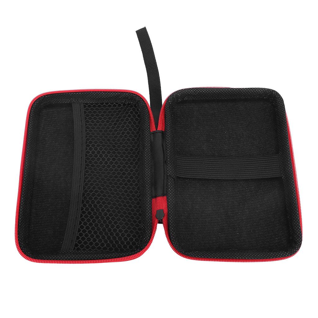 3.5in Portable Game Console Storage Bag EVA Water Proof Shell Soft Lining Mesh Pockets Protective Gaming Console