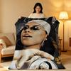 Music A-Aaliyah Throw High-Density Short Plush Blanket Soft Skin-Friendly for Sofa Nap Air-Conditioned Room