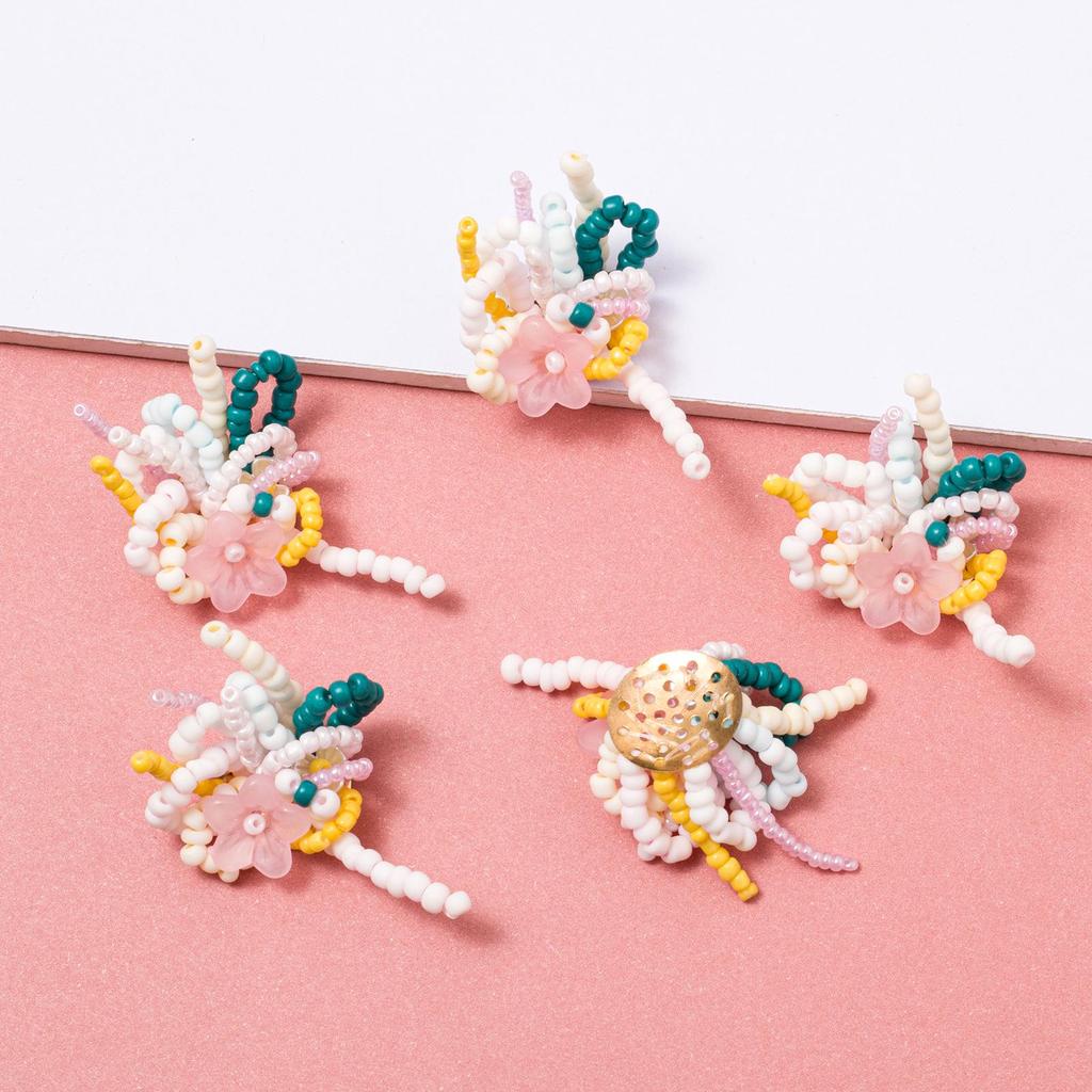 Lily of the Valley Macaron Headdress & Earrings DIY Kit