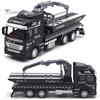 Puntos Kids Toy Realistic Alloy Police Rescue Transport Vehicle Pull back Car Eucation