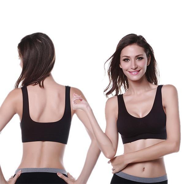 Bra Seamless Wireless Sports Bra With Breathable Stretch Fabric For Yoga And Lounge